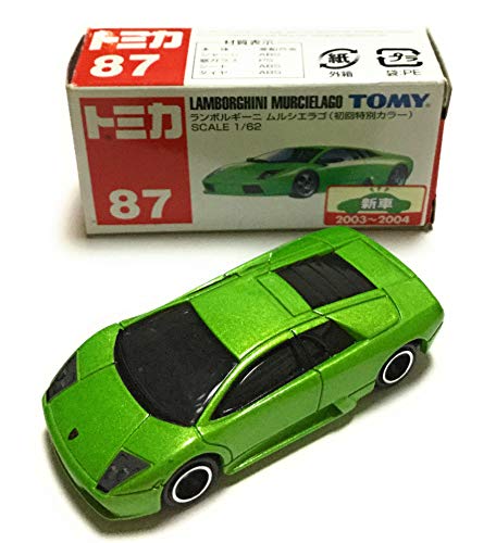 トミカ　NO.87 　ランボルギーニ ムルシエラゴ　 (初回特別カラー)(未使用品)