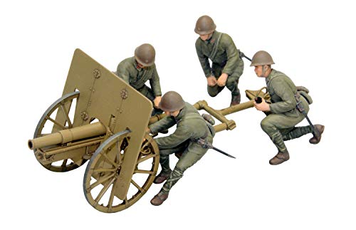 ファインモールド 1/35 日本陸軍 四一式山砲 山砲兵 プラモデル FM38(未使用品)