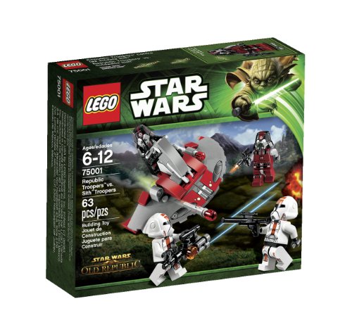 レゴ　スターウォーズ☆ Republic Troopers vs Sith Troopers 75001　北米 (未使用品)