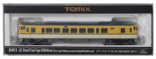 TOMIX Nゲージ キハ40 2000形 JR西日本更新車 広島色 M 8451 鉄道模型