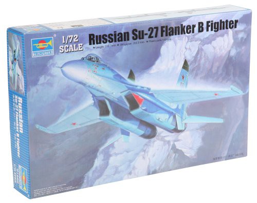 トランペッター 1/72 Su-27 フランカーB プラモデル(未使用品)｜au PAY マーケット
