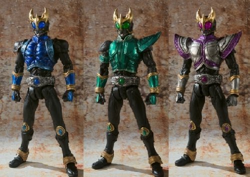 バンダイ 魂ウェブ限定 S.I.C.極魂 仮面ライダークウガ ライジングマイティ＆ビートチェイサー2000!! SIC プレミアムバンダイ S.I.C. 極魂 仮面ライダークウガ 3フォームセット（ドラゴンフォーム