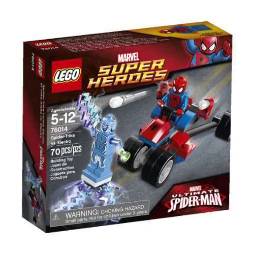 LEGO Superheroes 76014 Spider-Trike vs. Electro 【並行輸入品】(未使用品)