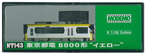 MODEMO Nゲージ NT143 東京都電8800形 “イエロー"(未使用品)の通販は