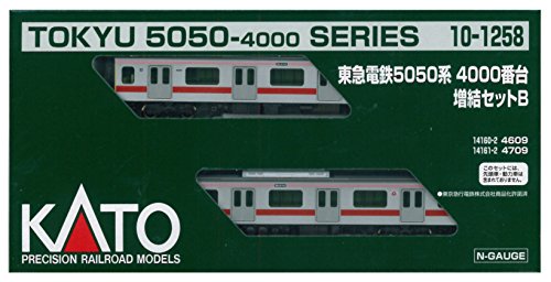 (未使用･未開封品)　KATO Nゲージ 東急電鉄 5050系 4000番台 増結B 2両セット 10-1258 鉄道模型 電車 f4u0baa KATO Nゲージ 東急電鉄 5050系 4000番台 増結B 2両セット 10