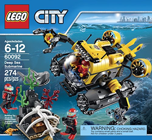 LEGO City Deep Sea Explorers 60092 Submarine Building Kit(未使用品)