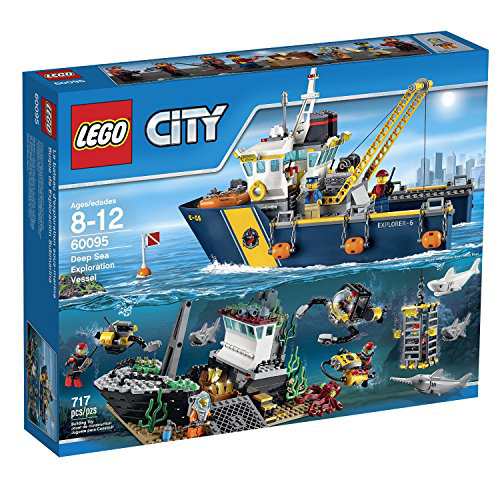 輸入レゴ LEGO City Deep Sea Explorers 60095 Exploration Vessel Buildin(未使用品)