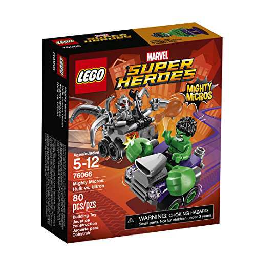 [レゴ]LEGO Super Heroes Mighty Micros: Hulk vs. Ultron 76066 6137842 [(未使用品)