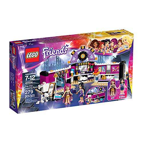 輸入レゴフレンズ LEGO Friends 41104 Pop Star Dressing Room Building Ki(未使用品)