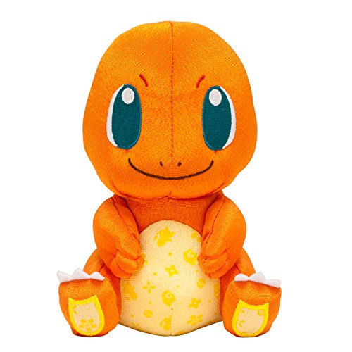 ポケモンセンターオリジナル ちりめん風ぬいぐるみ ヒトカゲ(未使用品