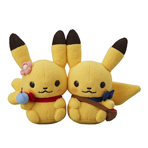 ポケモンセンターオリジナル ピカチュウペアぬいぐるみ Pokemon little tal(未使用品)の通販は 8,432円