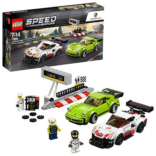 レゴ(LEGO) スピードチャンピオン ポルシェ 911 RSR と 911 ターボ 3.0 758(未使用品)