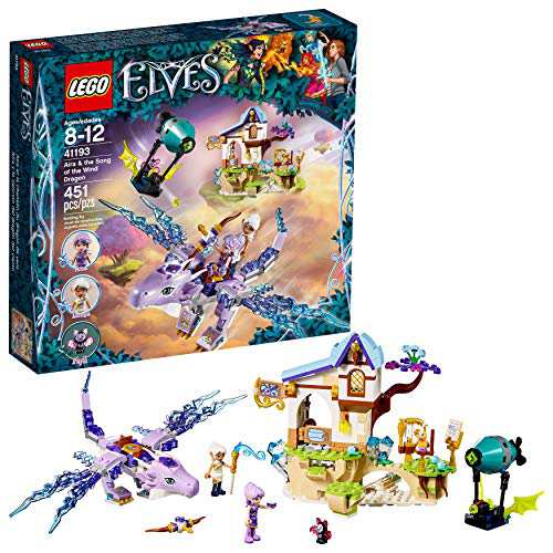 LEGO Elves Aira & the Song of the Wind Dragon 41193 Building Kit (451 (未使用品)