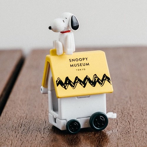 【スヌーピーミュージアム限定☆】トミカ（TOMICA）　ライドオン　スヌーピ(未使用品)