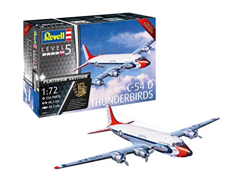 ドイツレベル 1/72 アメリカ空軍 C-54D サンダーバーズ プラモデル 03920(未使用品)の通販は