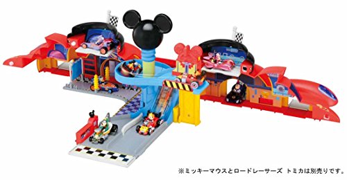 トミカ ディズニー ミッキーマウスとロードレーサーズ  ひろげてあそぼう! (未使用品)