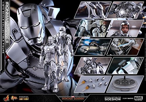 Hot Toys Marvel Iron ManアイアンマンMark II Diecast 1?/ 6?Scale Figure(未使用品)