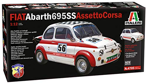 タミヤ イタレリ 1/12 クラシックカーシリーズ No.4705 フィアット アバル (未使用品)
