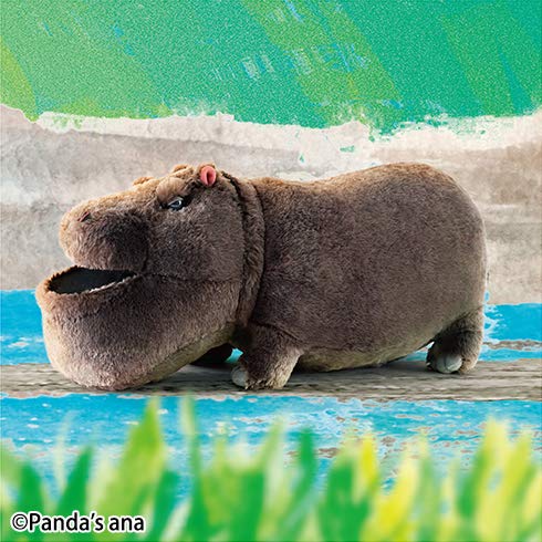 シャクレルプラネット カバ BIG ぬいぐるみ グッズ　シャクレ　ガチャガチ (未使用品)