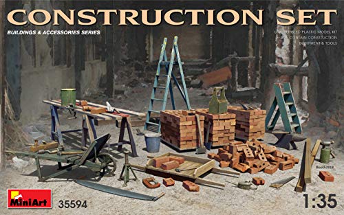 ミニアート 1/35 建築用資材セット プラモデル MA35594(未使用品)