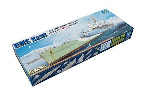 トランペッター 1/350 イギリス海軍 重巡洋艦 HMS ケント プラモデル 05352(未使用品)