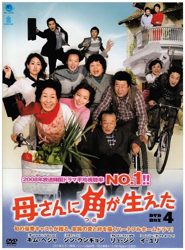 「ほぼ新品」母さんに角が生えた　DVD-BOX4(中古品)