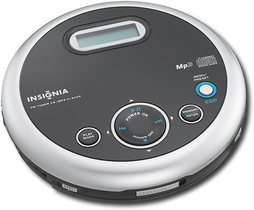 「ほぼ新品」Insignia NS-P5113 Portable CD Player with FM Tuner and(中古品)