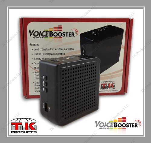 「ほぼ新品」VoiceBooster Voice Amplifier &amp; Mp3 Player 16watts Blac(中古品)