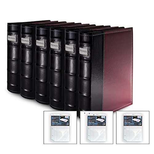 【未使用 中古品】Burgundy DVD組織binders- 384?Disc容量( with 3?Extra挿入)(中古品) Burgundy DVD組織binders- 384 Disc容量( with 3 Extra挿入)(中古品)