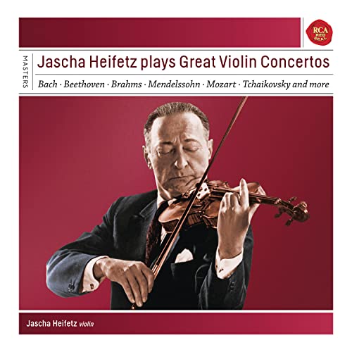 「ほぼ新品」Jascha Heifetz Plays Great Violin Concertos(中古品)