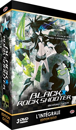 「ほぼ新品」ブラック★ロックシューター（BLACK★ROCK SHOOTER）　全8話+OVA　DVD　BOX　欧州版(中古品)