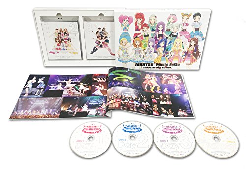 「未当てはめる品」アイカツ! ミュージックフェスタ COMPLETE LIVE BD-BOX [Blu-ray](中古品)