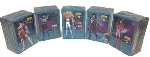 「ほぼ新品」聖闘士星矢 DVD-BOX全5巻初回生産特典フィギュア付き(限定復刻版) ペガサス/ドラゴン/アンドロメダ／(中古品)