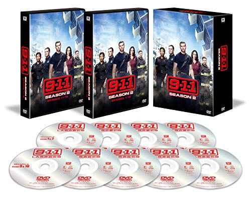 「未使用品」9-1-1 LA救命最前線 シーズン2 DVDコレクターズBOX(中古品)