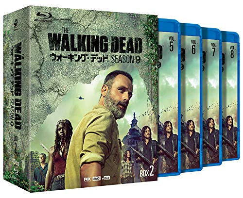 「未使用品」ウォーキング・デッド9 Blu-ray-BOX2(中古品)