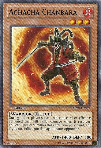 「非常に良い」遊戯王 英語版 アチャチャチャンバラー ABYR-EN003 - common - Unl(中古品)