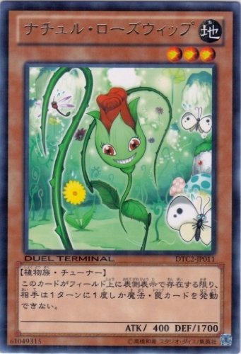 「非常に良い」【遊戯王】　ﾅﾁｭﾙ･ﾛｰｽﾞｳｨｯﾌﾟ　(ﾚｱ(ﾊﾟﾗ))　[DTC2-JP011](中古品)