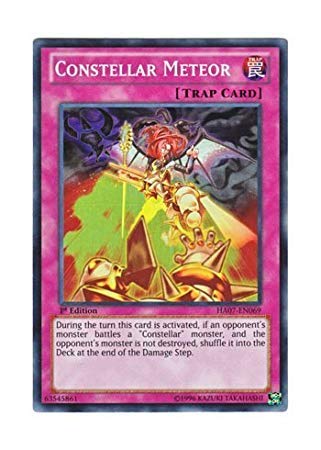 遊戯王 英語版 HA07-EN069 Constellar Meteor セイクリッドの流星 (スーパーレア(中古品)の通販はau PAY ...