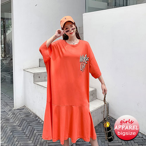 大きいサイズ レディース ワンピース ワンポイントロゴ プラスサイズ おおきい 40代 50代 30代 春夏新作 大人体型 細見え ssの通販はau Pay マーケット Poporarino