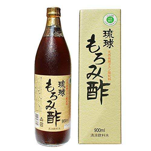 琉球もろみ酢 900ml×4本 飲みやすさを追求、泡盛から生まれた健康酢 クエン酸・アミノ酸・乳果オリゴ糖配合