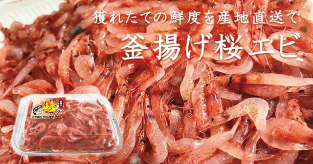 駿河湾産　おすすめ　ふわふわ　桜エビ　PAY　静岡県　旨いもんハンター　au　おいしい産業　釜揚げ桜えび　45g×3P　-40℃急速冷凍の通販はau　PAY　産地直送　マーケット　マーケット－通販サイト