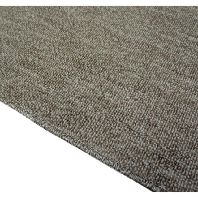 ブラウン色 江戸間6畳 261x352cm 国産カーペット「メープル」汚れが目立ちにくく綺麗な霜降柄【不織布貼】