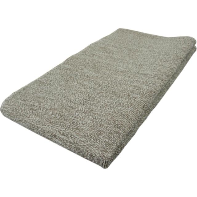 ブラウン色 江戸間6畳 261x352cm 国産カーペット「メープル」汚れが目立ちにくく綺麗な霜降柄【不織布貼】