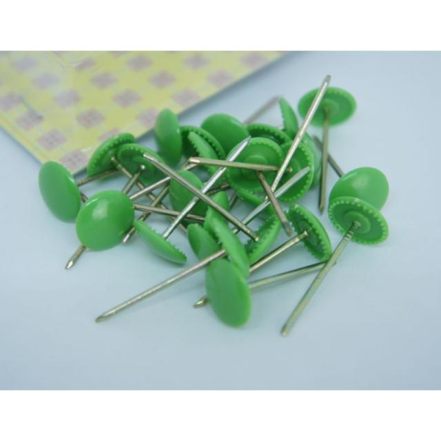 カーペット鋲 上敷鋲 グリーン ２５本入 の通販はau Pay マーケット さるるの部屋