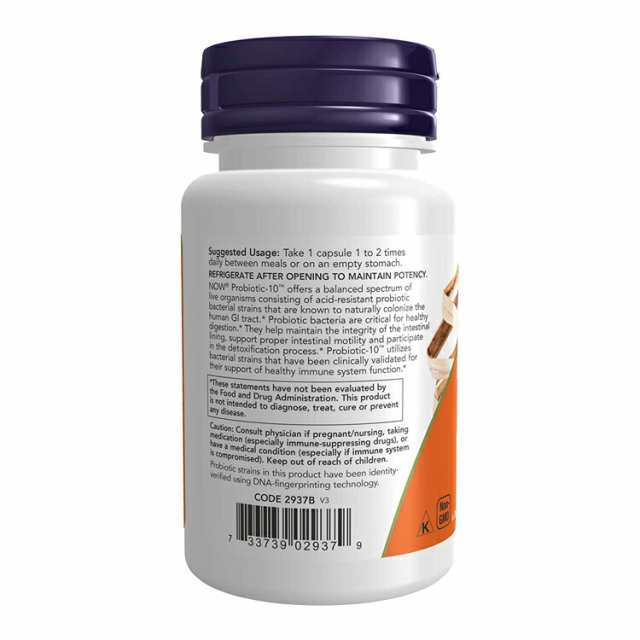 ナウフーズ プロバイオティクス-10 250億 サプリメント 30粒 NOW Foods Probiotic-10 25 Billion ベジカプセル  腸内フローラの通販はau PAY マーケット スピードボディ au PAY マーケット－通販サイト