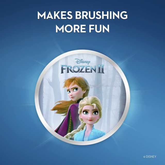 オーラルビー 子供用 電動歯ブラシ アナ雪 ソフト 3歳以上 Oral-B Kids Battery Power Electric  Toothbrush Featuring Disney's Frozen｜au PAY マーケット