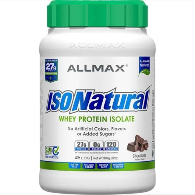 お取り寄せ オールマックス アイソナチュラル チョコレート 約907g Allmax Isonatural 2lb Chocolate