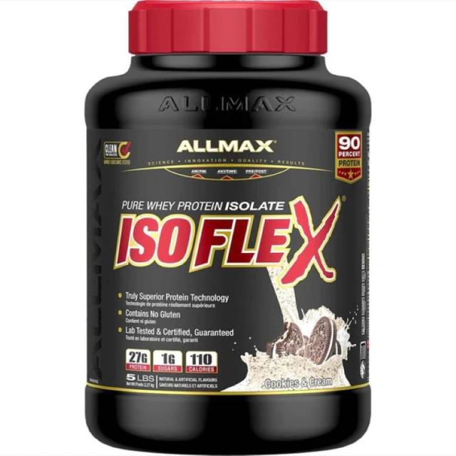 お取り寄せ オールマックス アイソフレックス プロテイン クッキー＆クリーム味 2.27kg ALLMAX ISOFLEX Protein 5lbCookies & Cream