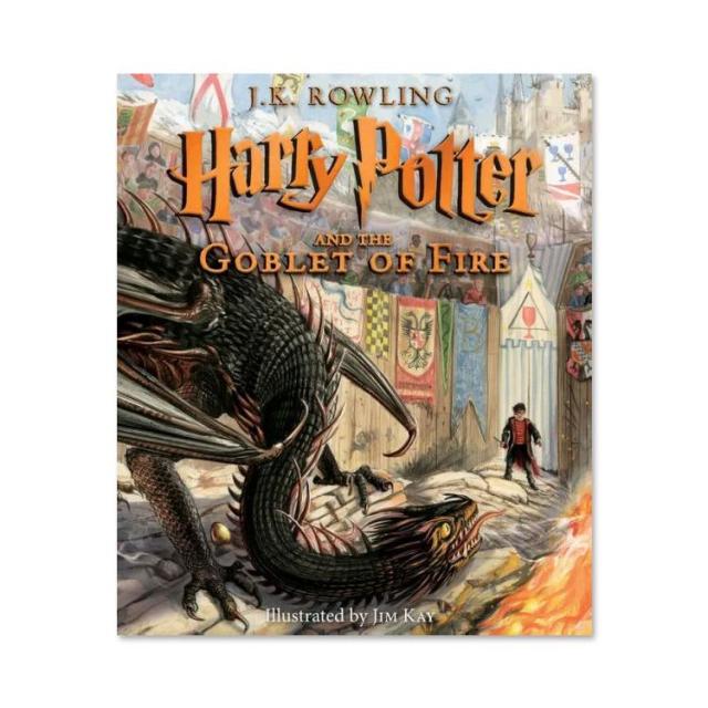 【洋書】ハリーポッターと炎のゴブレット イラスト版 [J.K.ローリング / イラスト：ジム・ケイ] Harry Potter and the Goblet of Fire: The Illustrated Edition [J.K. ROWLING / Illustrated by Jim Kay]
