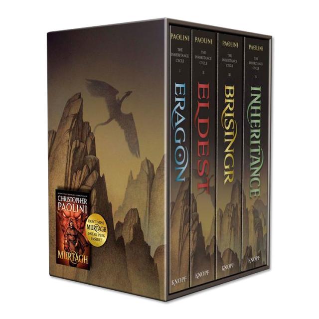 【洋書】ドラゴンライダー ボックスセット 全4巻入り [クリストファー・パオリーニ] The Inheritance Cycle 4-Book Trade Paperback Boxed Set: Eragon; Eldest; Brisingr; Inheritance [Christopher Paolini]